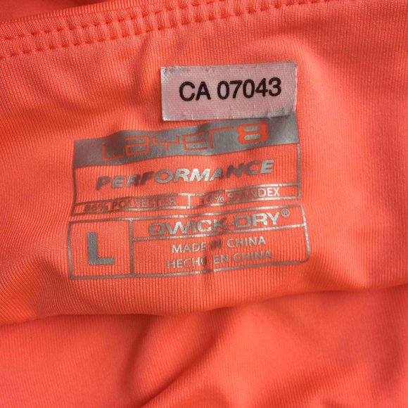 Neon Coral Skort - Picture 6 of 8